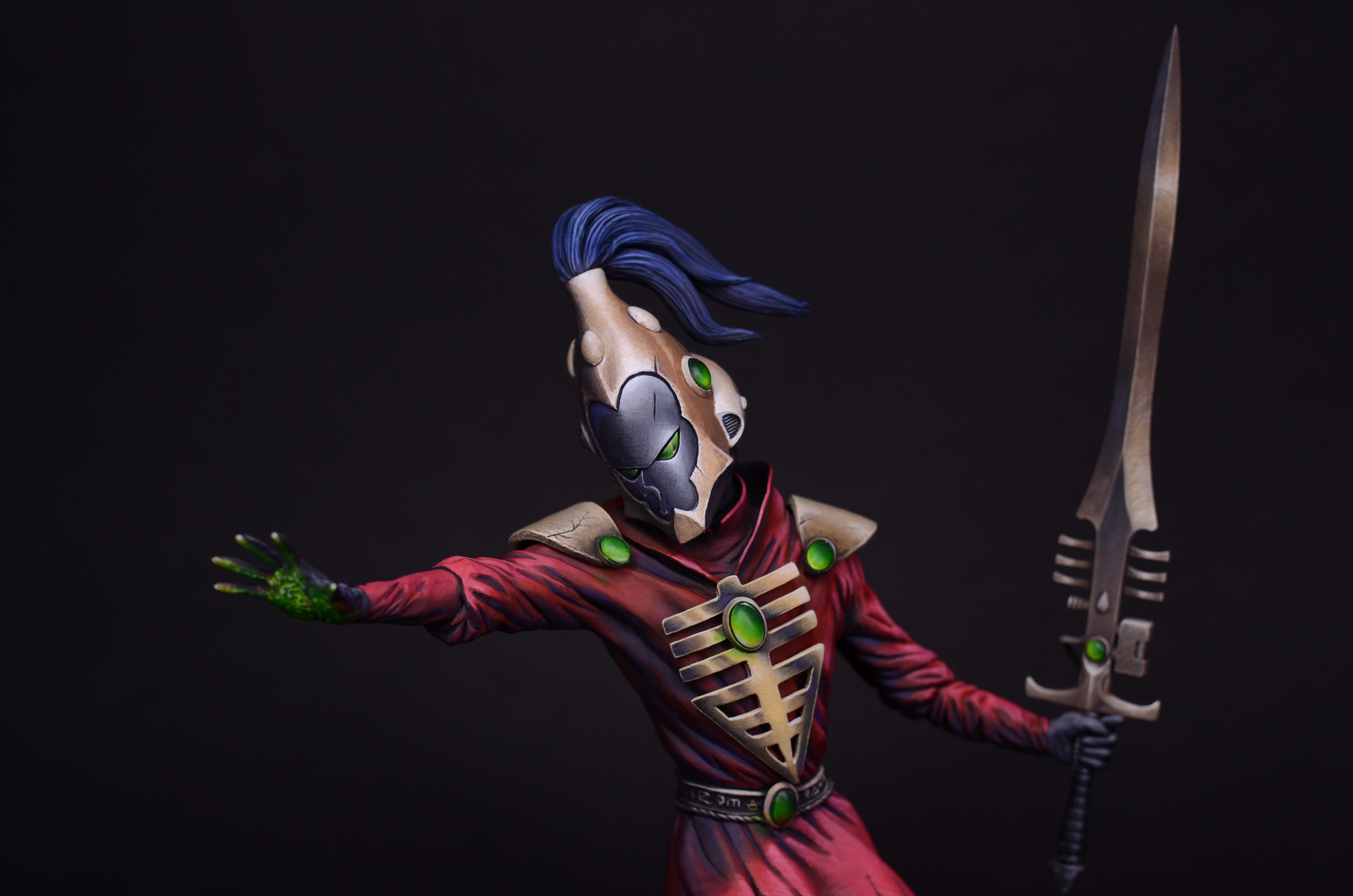 WIP - Eldar Warlock - Hutber's Warhammer